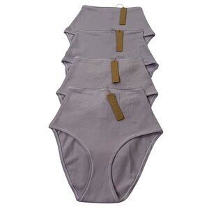 SKIMS Cotton Jersey‎ Full Brief Lot of 4 Iris Mica XS